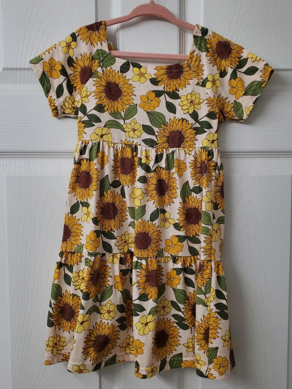 The Children's Place Girl's Sunflower Design Sundress Size Small - Picture 5 of 5